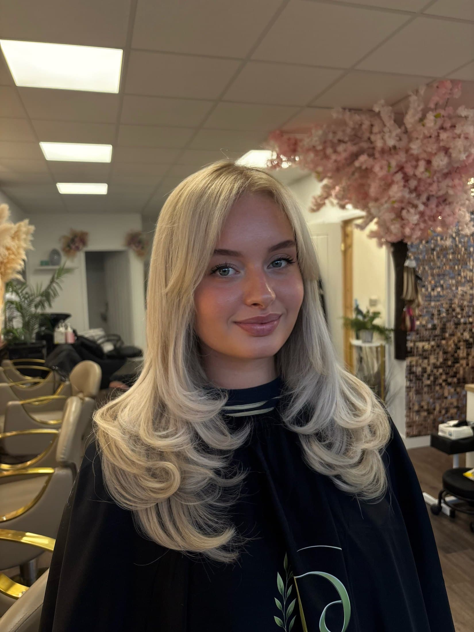 Baby lights, root melt, and 90s layers