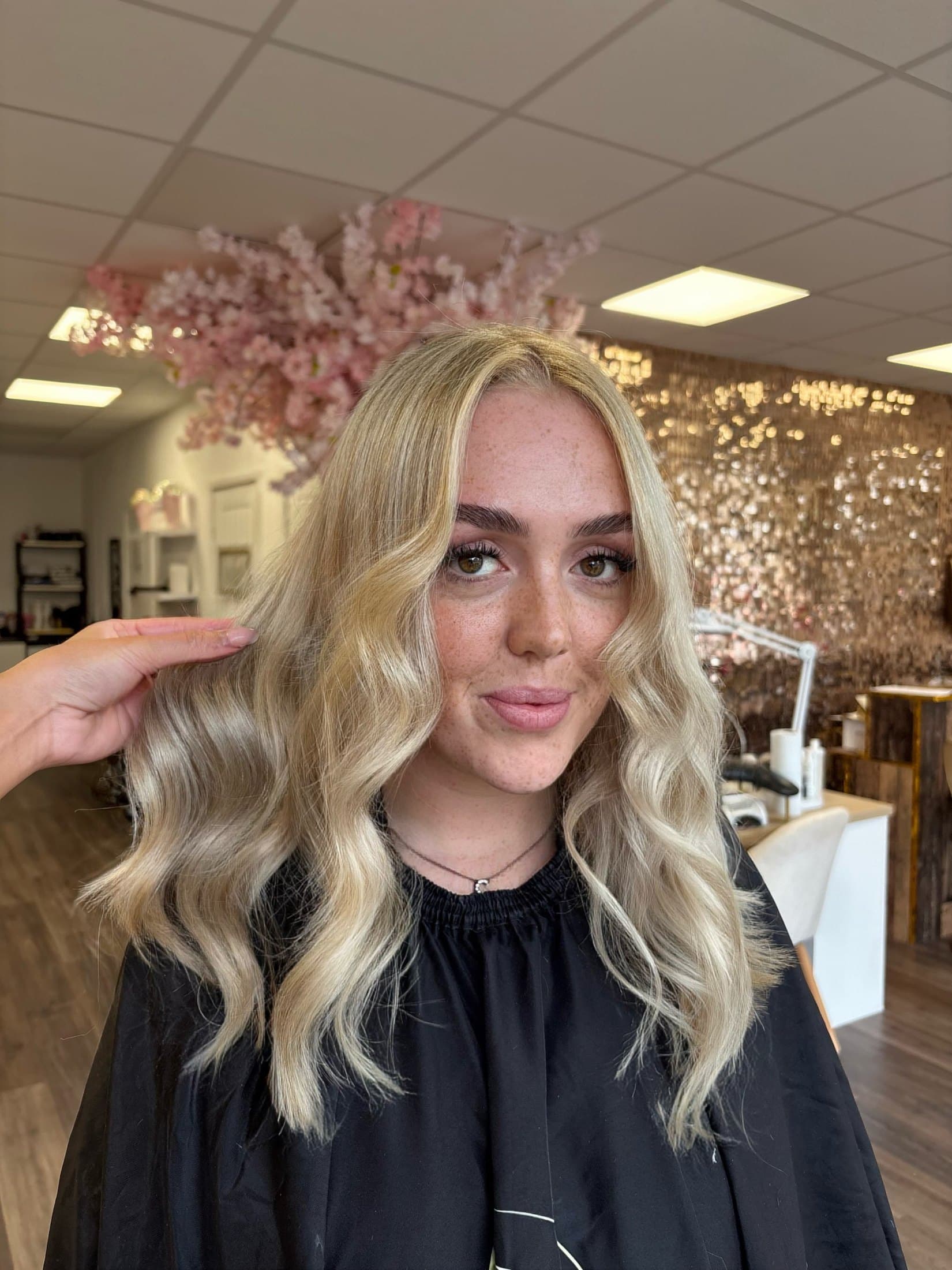 Full head of foils
